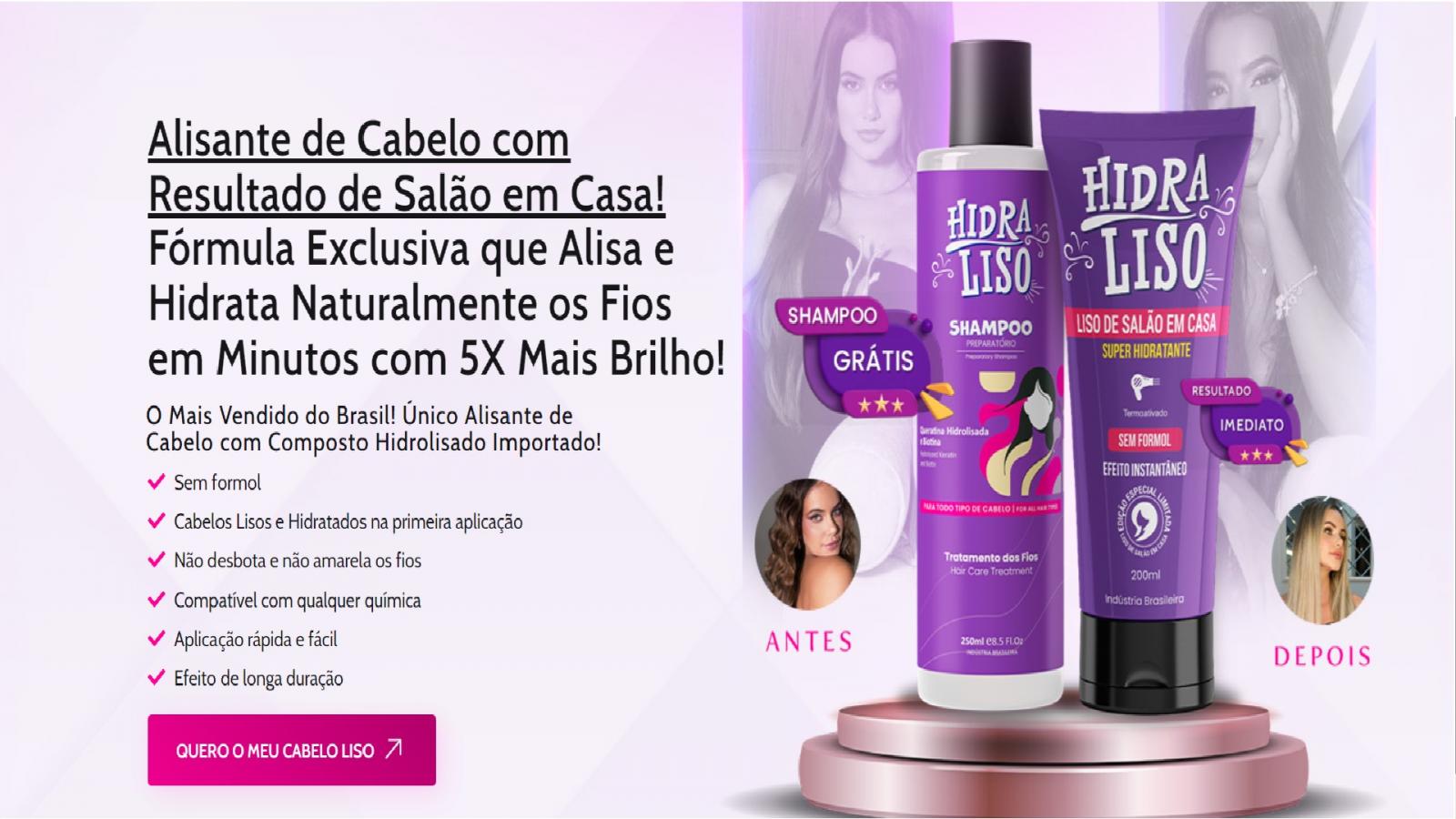 Fórmula mágica para alisar os cabelos no chuveiro